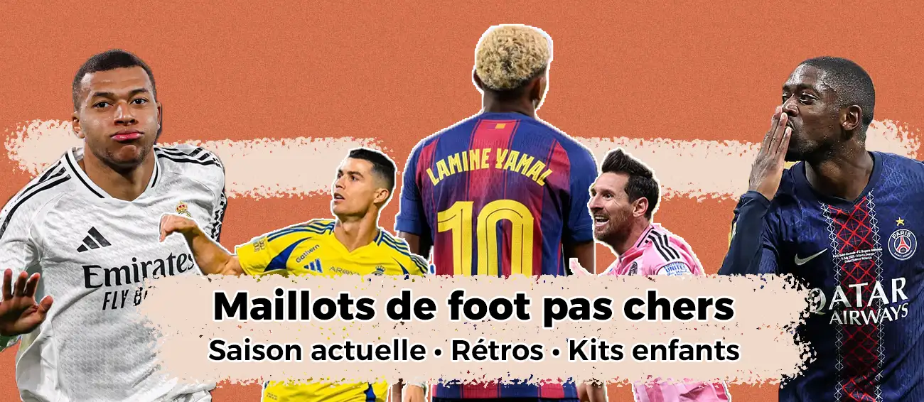 maillot de foot pas cher