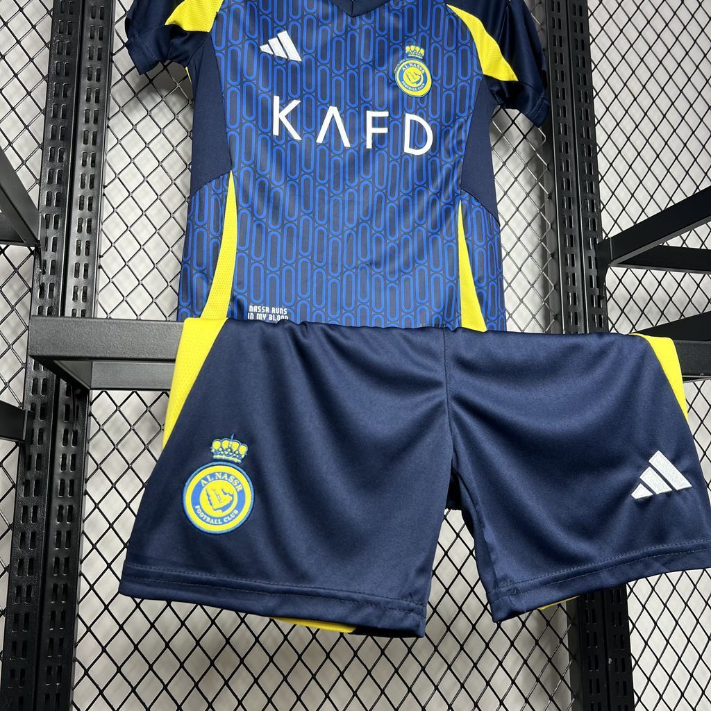 Maillot Al Nassr - Al Nassr Maillot Extérieur Enfant 2024-2025 – Image 3