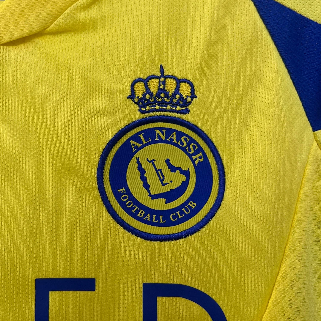 Maillot Al Nassr - Al Nassr Maillot Domicile Enfant 2024-2025 – Image 3